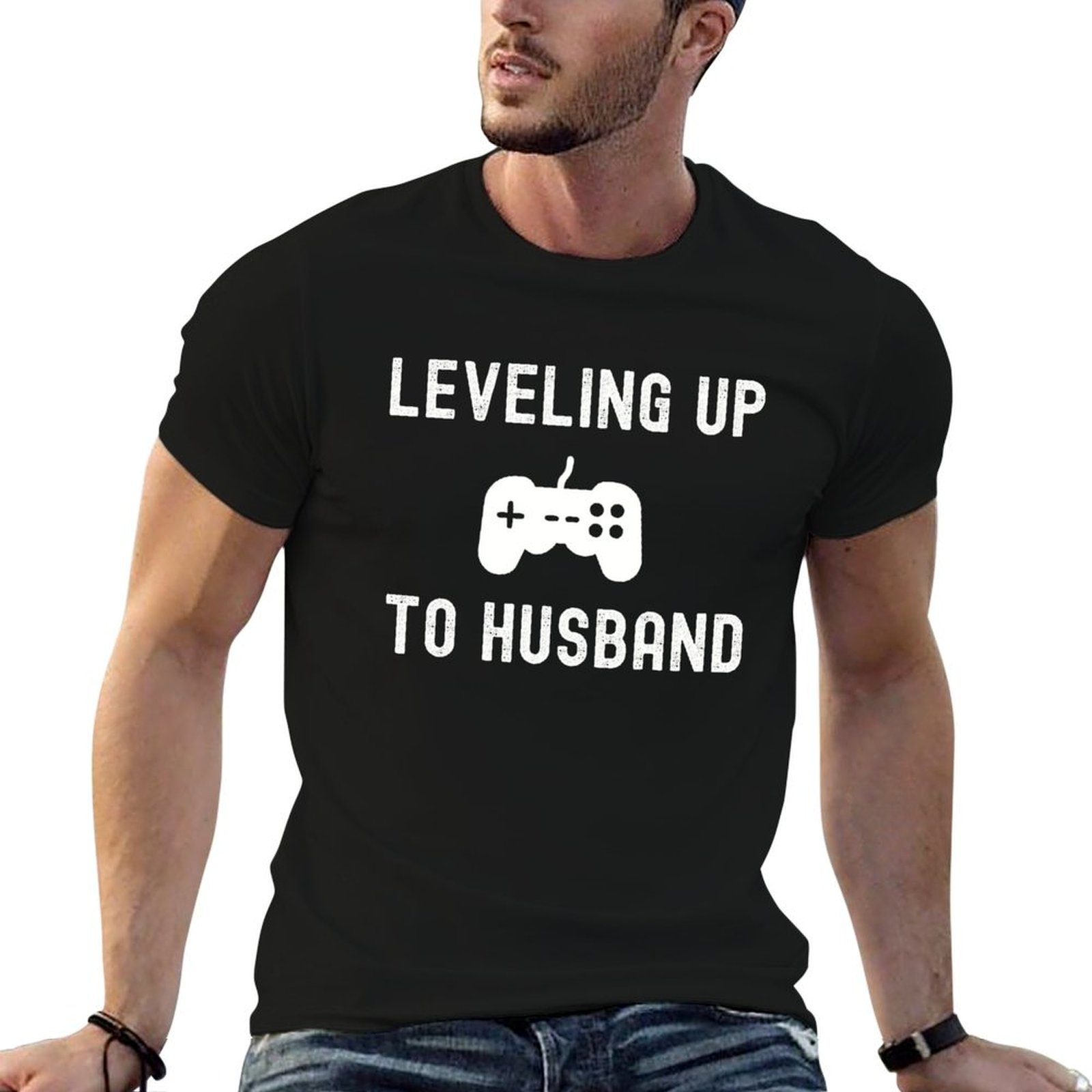 Men'S Grooming Video - 面白い婚約ギフト新郎へのビデオゲーム愛好家向け Tシャツアニメ tシャツマン tシャツヘビーコットン Tシャツ