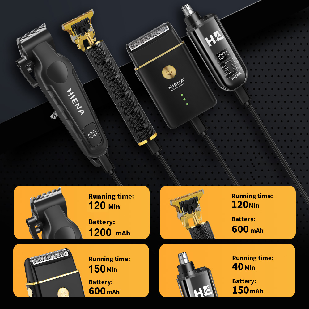 ハイエナ 4-in-1 ヘアクリッパーセット コードレスバリ - Men'S Grooming Nose Hair Trimmer のレビューと価格