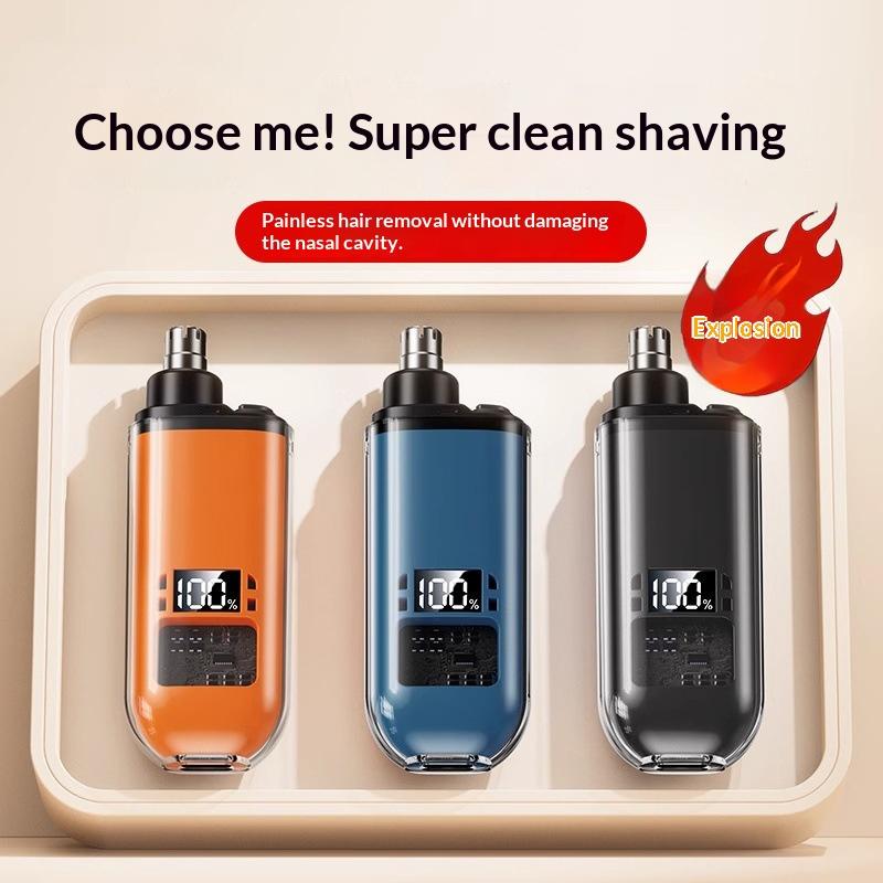 USB充電式ノーズ・イヤーヘアトリマー（男性用）ミニ電動バリ - Men'S Grooming Nose Hair Trimmer のレビューと価格
