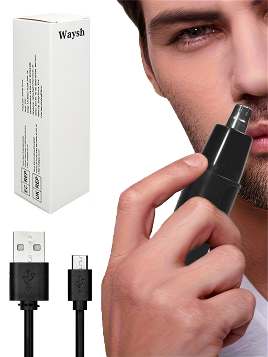 Waysh 電動鼻毛トリマー USB 充電式 無痛耳眉毛リム - Men'S Grooming Hair Removal のレビューと価格