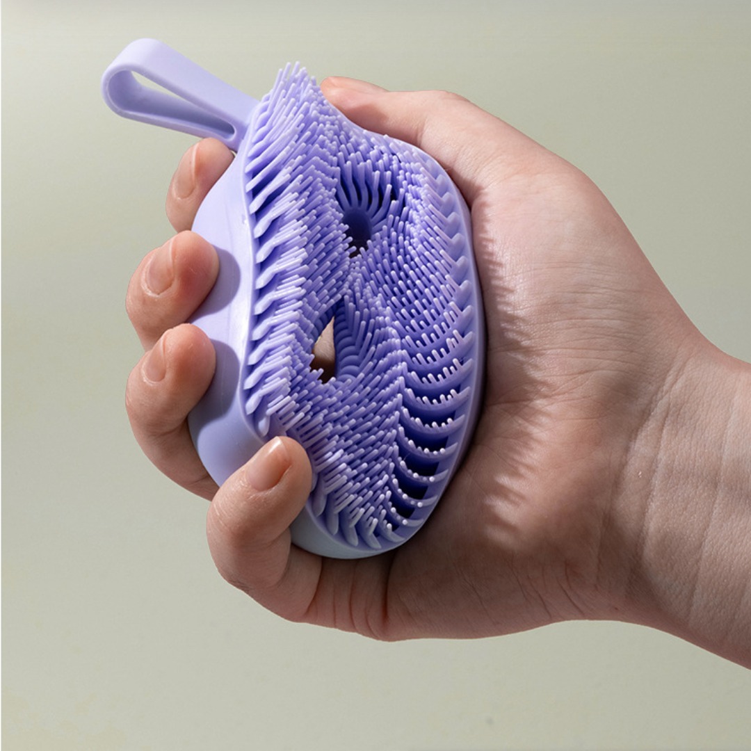 シリコーンボディスクラバーフェイスブラシ角質除去ブラシクレン - Exfoliating Scrub Mens のレビューと価格