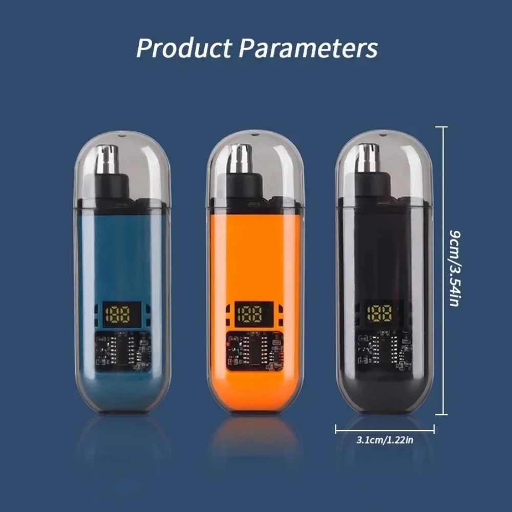 鼻毛耳毛トリマー 電動ミニコンパクトポータブル USB-C急 - Men'S Grooming Hair Removal のレビューと価格