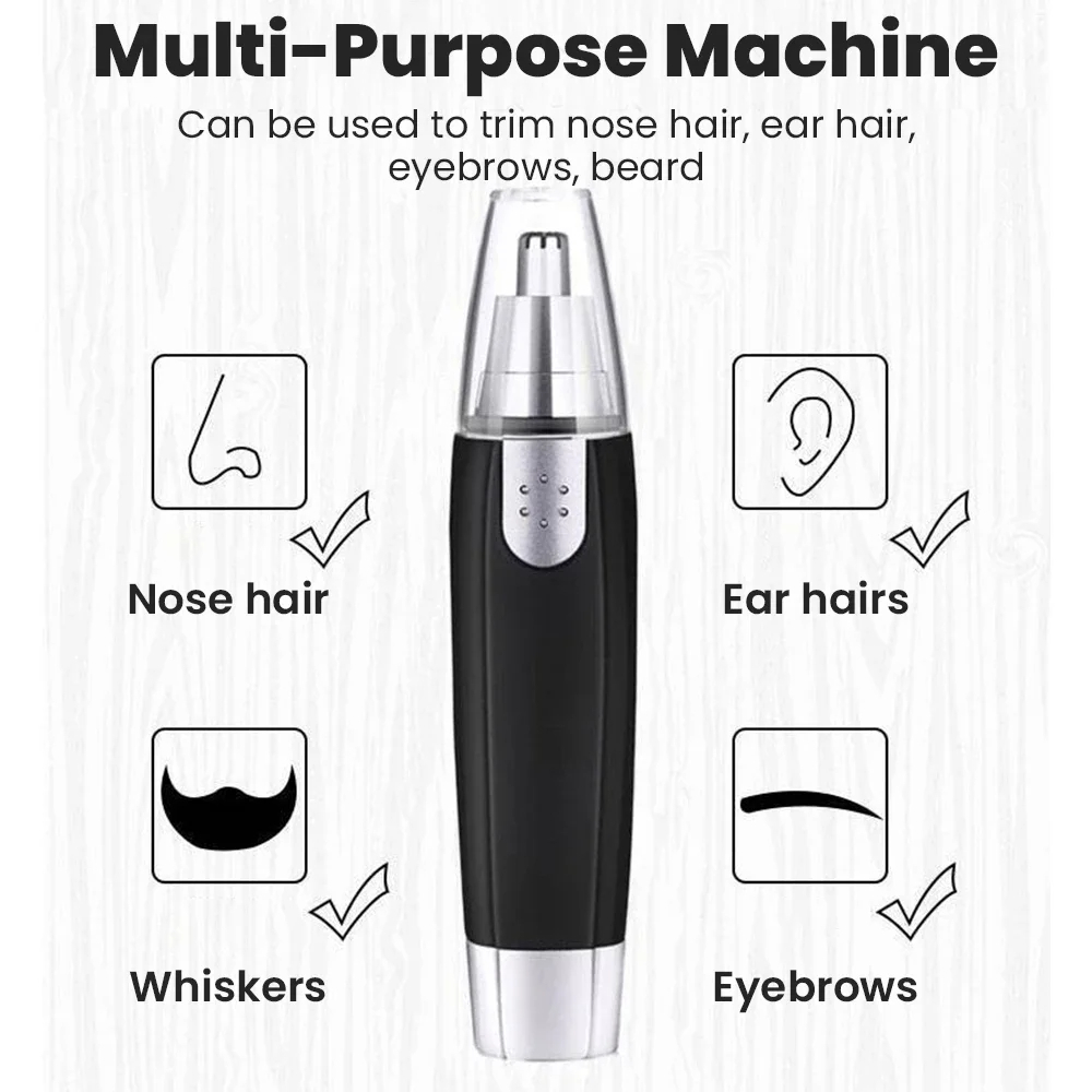 充電式フェイシャルヘアトリマー1個 - 無痛電動鼻毛・耳毛・ - Men'S Grooming Nose Hair Trimmer のレビューと価格