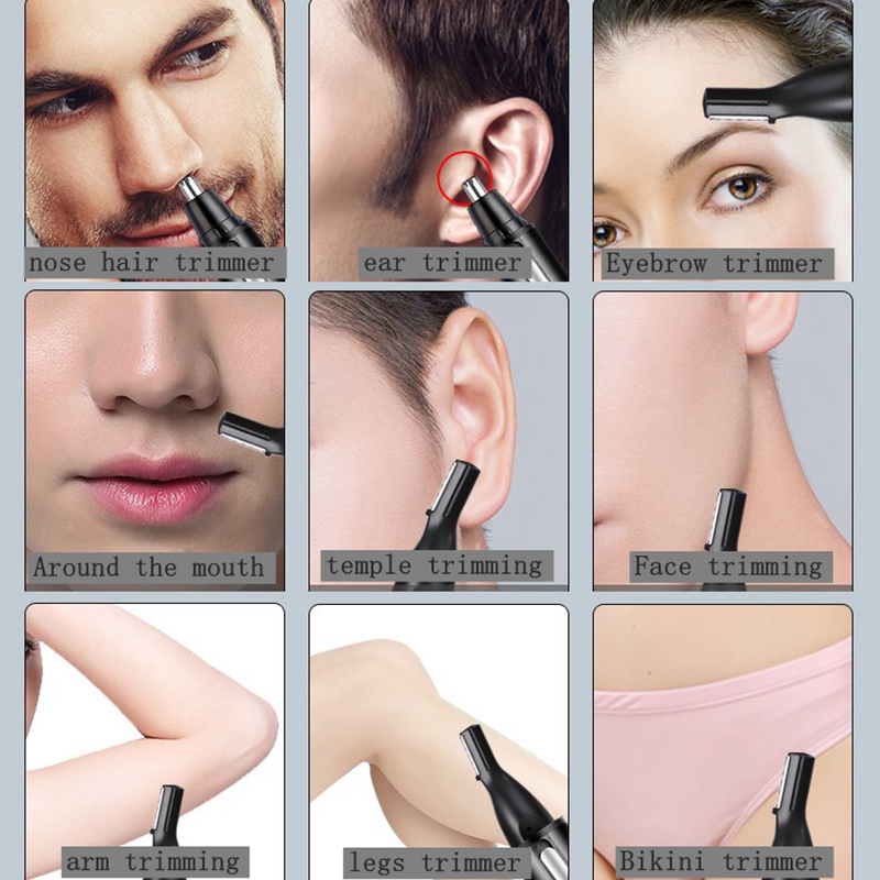 Kemei 充電式オールインワンヘアトリマー男性/女性用グル - Men'S Grooming Nose Hair Trimmer のレビューと価格