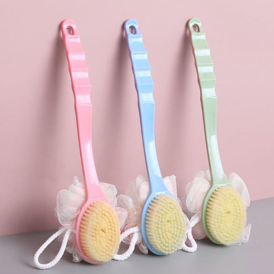 2-in-1 ソフトファイバーバスブラシ やさしい角質除去ボ - Exfoliating Scrub Mens のレビューと価格