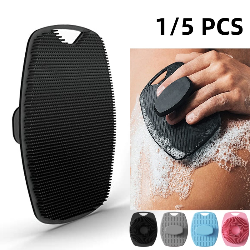 1/5pc ソフトシリコーン角質除去ブラシクレンザー手動ボデ - Exfoliating Scrub Mens のレビューと価格
