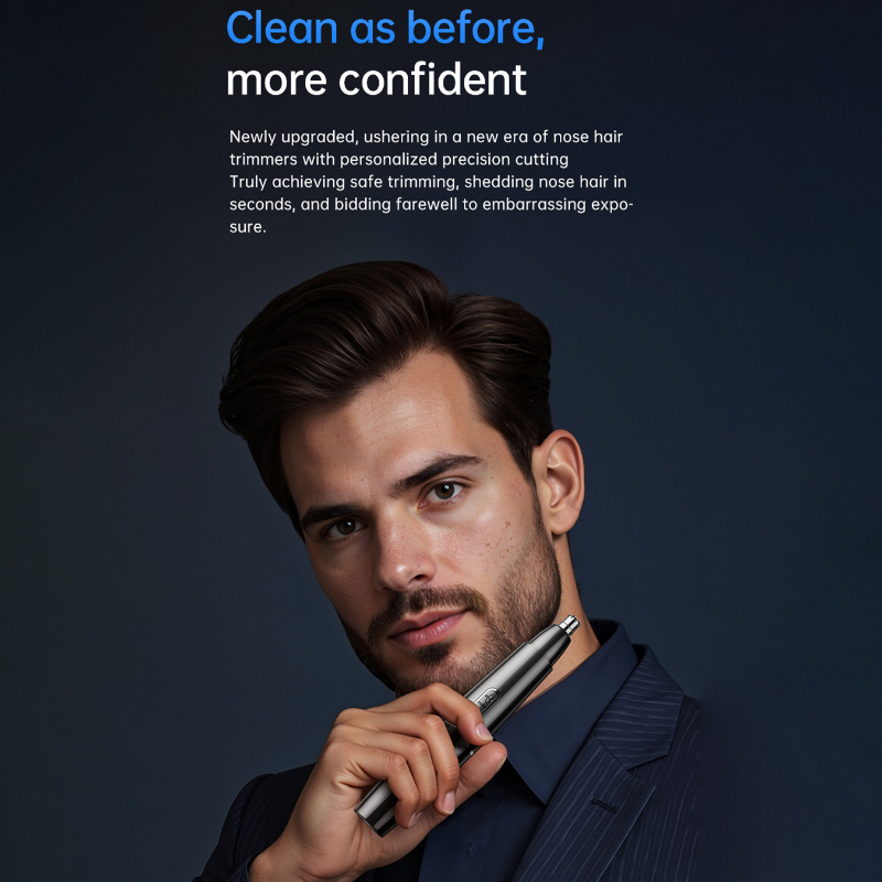 オリジナルオールインワン充電式鼻耳毛トリマー男性用グルーミン - Men'S Grooming Nose Hair Trimmer のレビューと価格