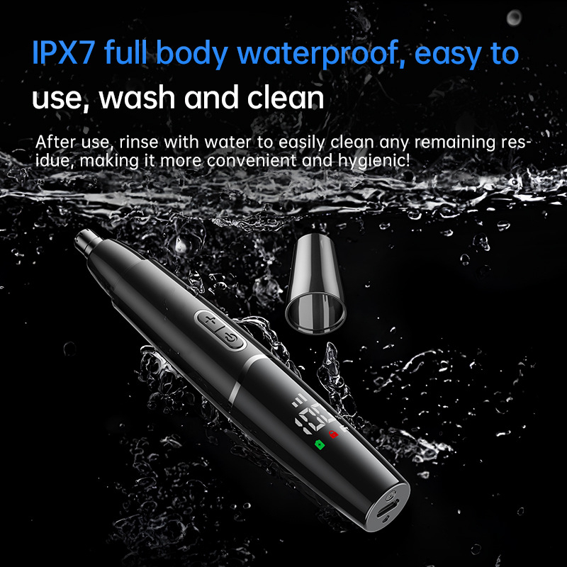 オリジナルオールインワン充電式鼻耳毛トリマー男性用グルーミン - Men'S Grooming Nose Hair Trimmer のレビューと価格