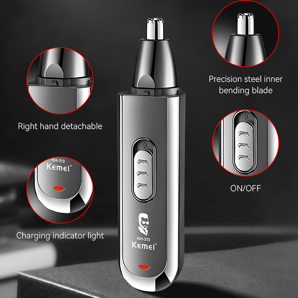 Kemei-多機能メンズトリマーフェイシャルシェーバーヘアト - Men'S Grooming Nose Hair Trimmer のレビューと価格