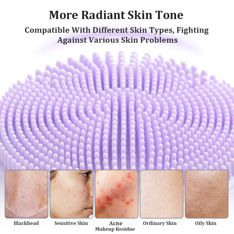 ソニック防水洗顔ブラシ 男女兼用 充電式 角質除去 電動洗顔 - Exfoliating Scrub Mens のレビューと価格