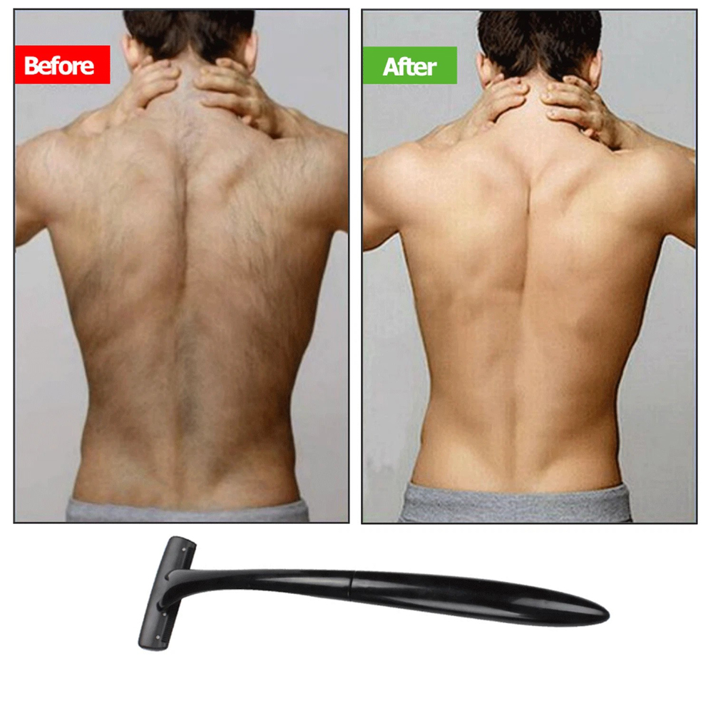 男性用ロングハンドル背中シェーバー、延長ハンドル付き全身脱毛 - Men'S Grooming Hair Removal のレビューと価格
